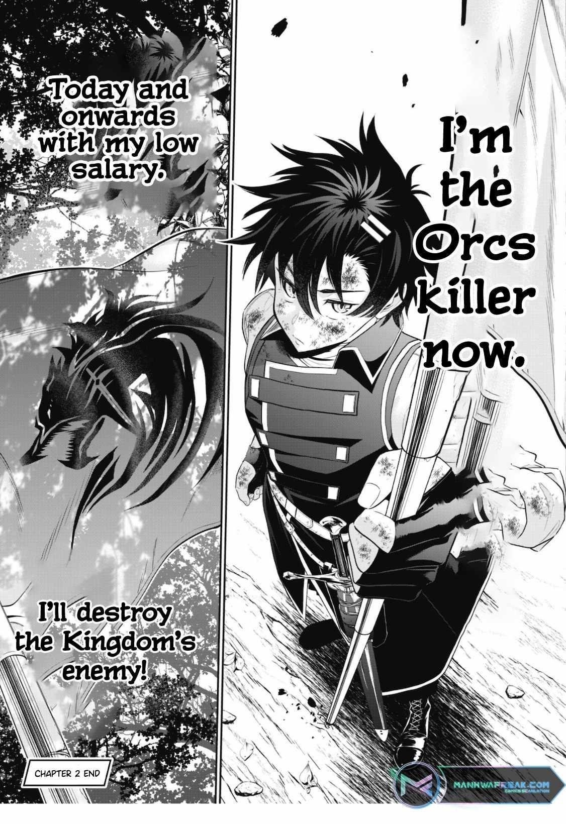 The strongest knight works hard on the lowest knight order ~ Hunt the orcs until the end of earth that’s easy~ Chapter 2 - Page 26
