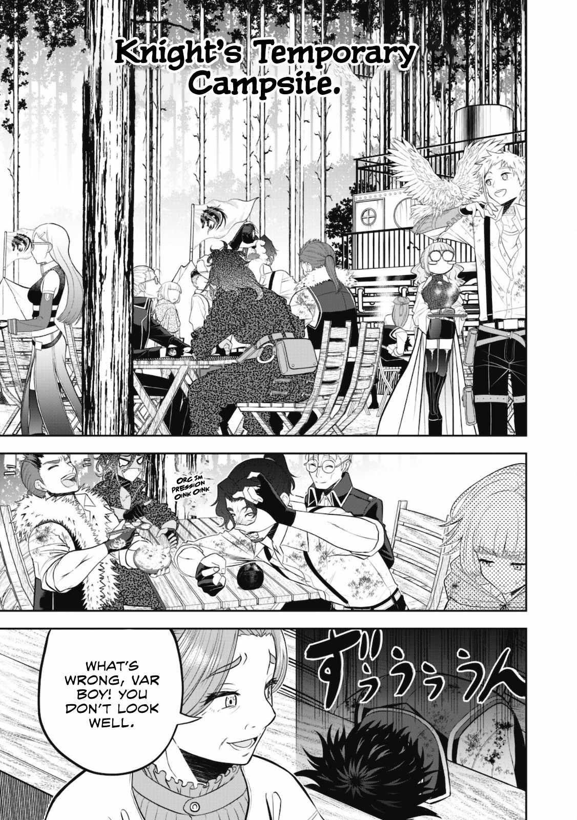 The strongest knight works hard on the lowest knight order ~ Hunt the orcs until the end of earth that’s easy~ Chapter 2 - Page 4