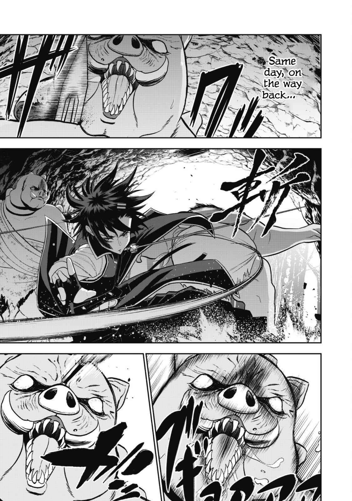 The strongest knight works hard on the lowest knight order ~ Hunt the orcs until the end of earth that’s easy~ Chapter 4 - Page 15