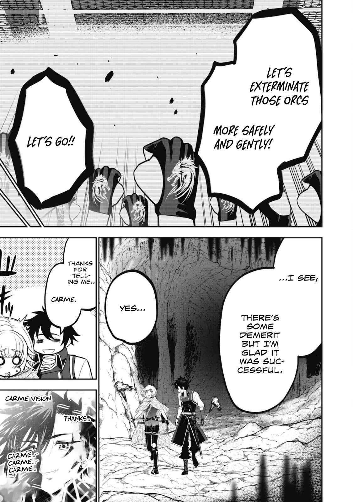 The strongest knight works hard on the lowest knight order ~ Hunt the orcs until the end of earth that’s easy~ Chapter 4 - Page 19