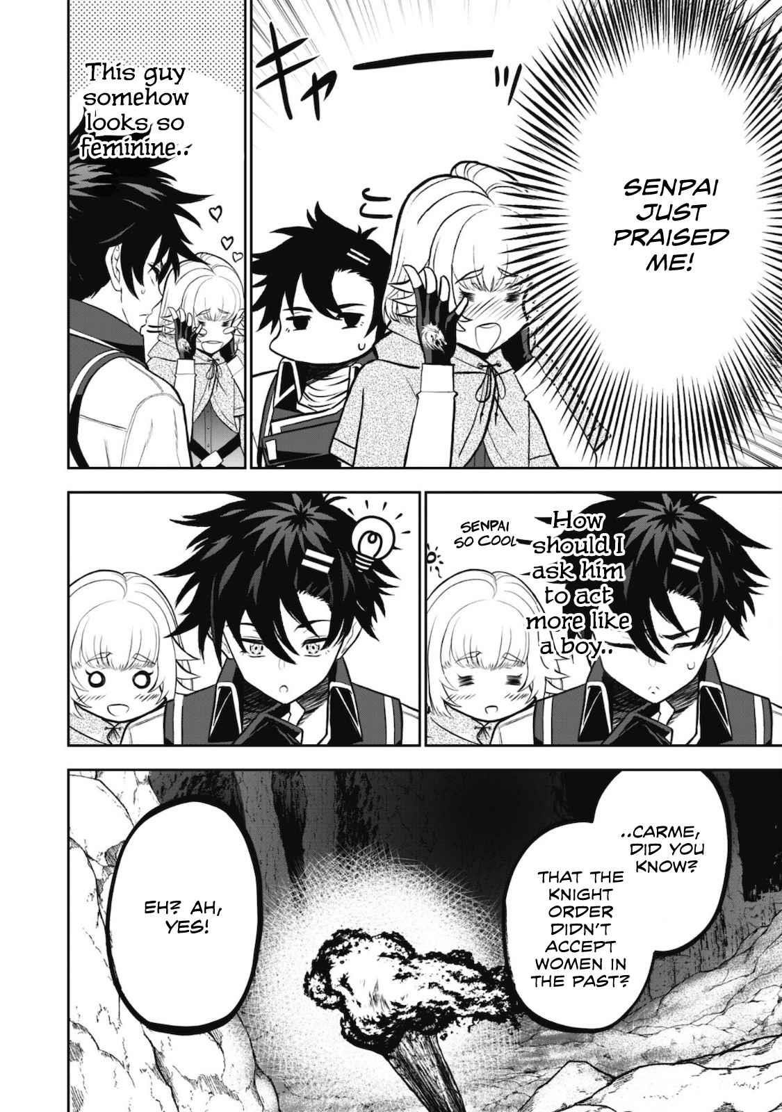 The strongest knight works hard on the lowest knight order ~ Hunt the orcs until the end of earth that’s easy~ Chapter 4 - Page 20