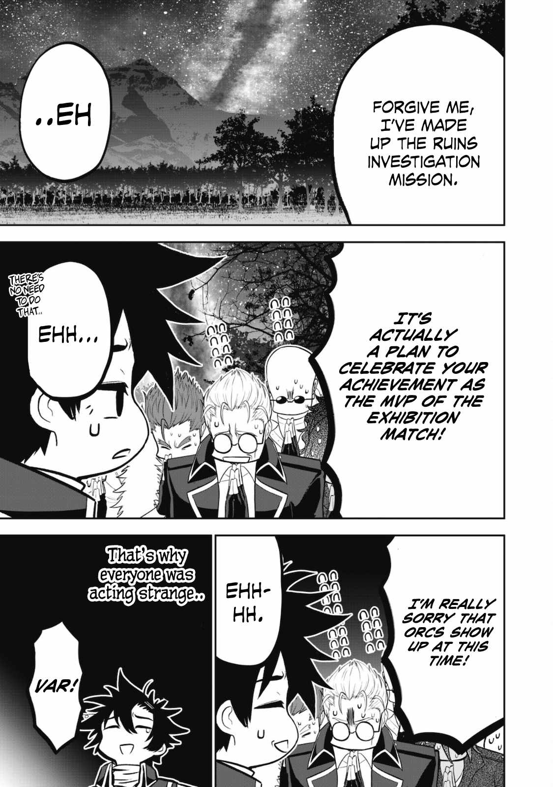 The strongest knight works hard on the lowest knight order ~ Hunt the orcs until the end of earth that’s easy~ Chapter 5 - Page 20