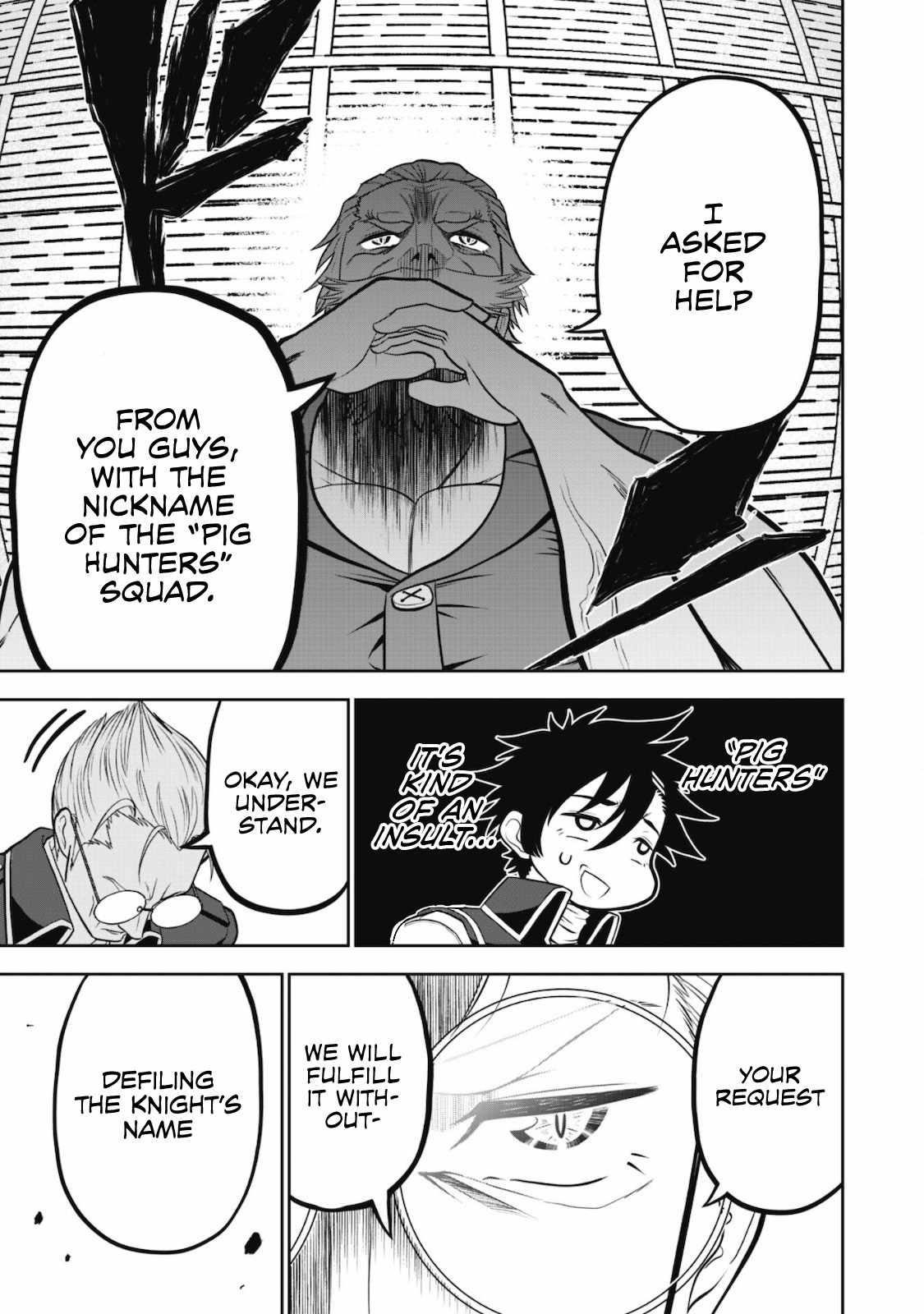 The strongest knight works hard on the lowest knight order ~ Hunt the orcs until the end of earth that’s easy~ Chapter 6 - Page 12