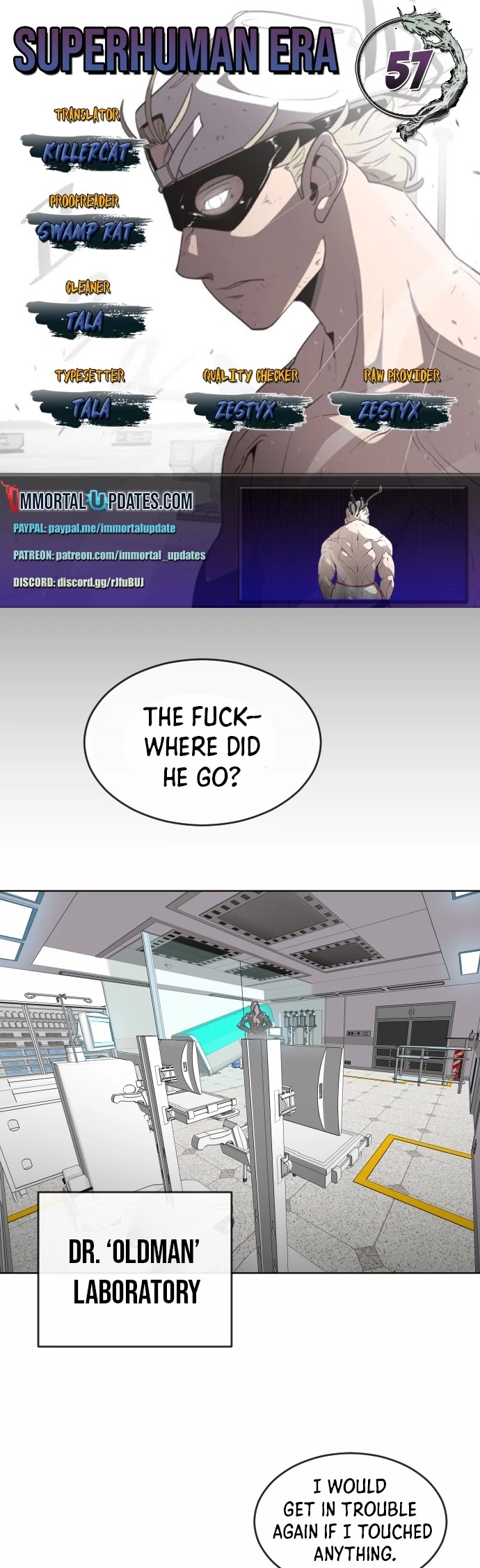 Superhuman Era Chapter 57 - Page 1