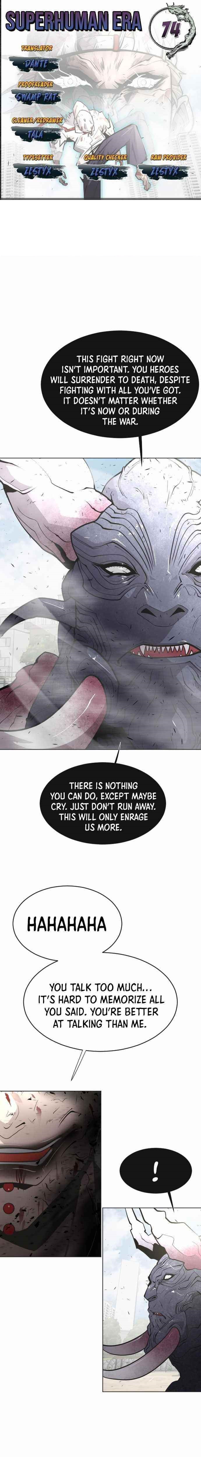 Superhuman Era Chapter 74 - Page 1