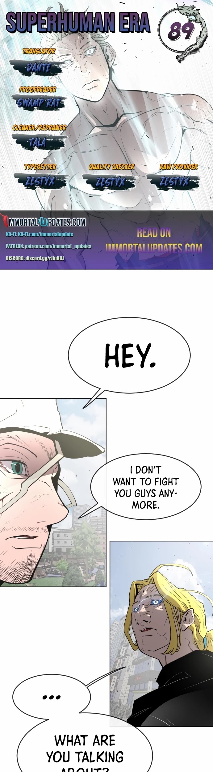 Superhuman Era Chapter 89 - Page 1