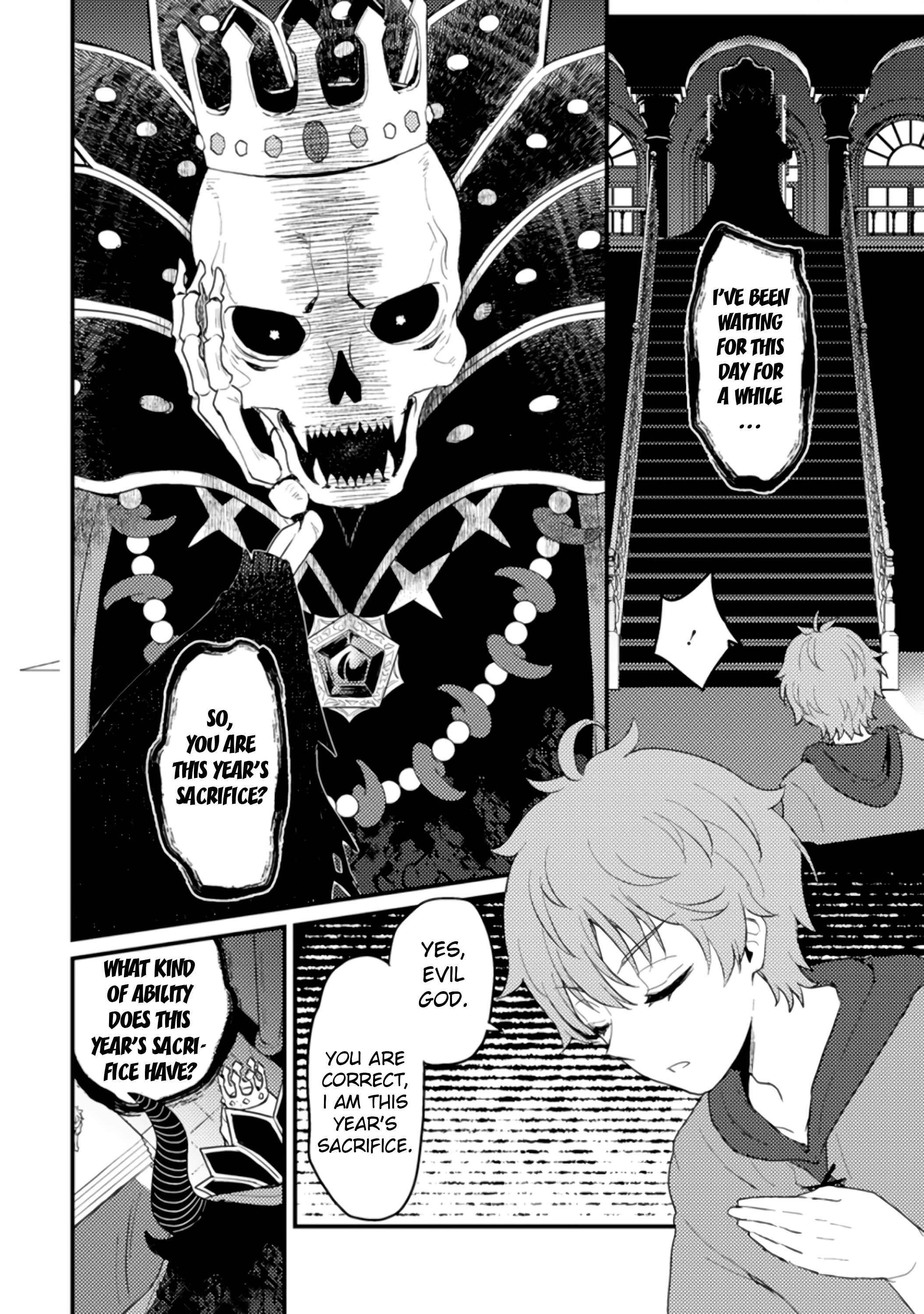 I, the Sacrifice, Somehow Killed the Evil God Chapter 1.1 - Page 3