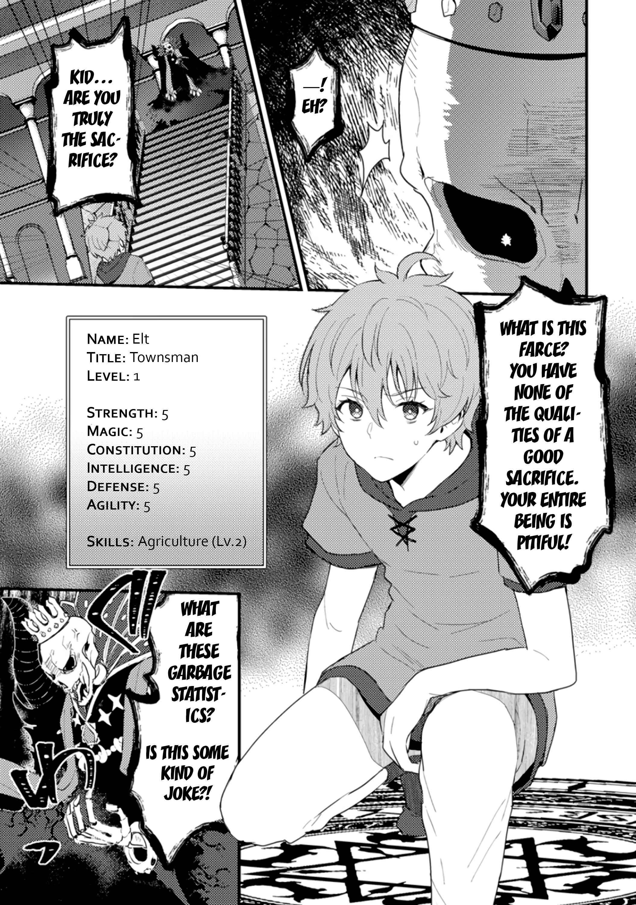 I, the Sacrifice, Somehow Killed the Evil God Chapter 1.1 - Page 4