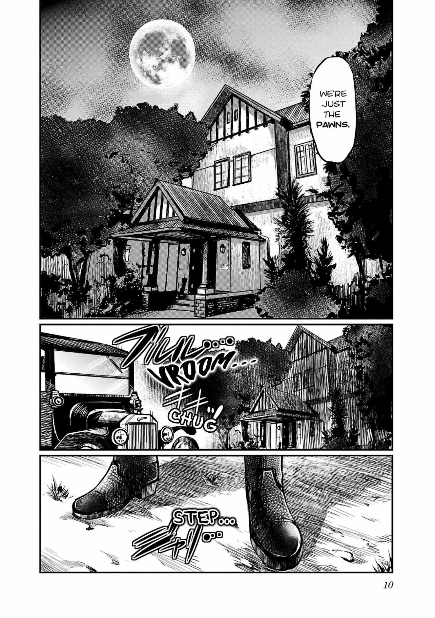 Golden Bat – A Mysterious Story Of The Taisho Era’s Skull Chapter 1 - Page 10