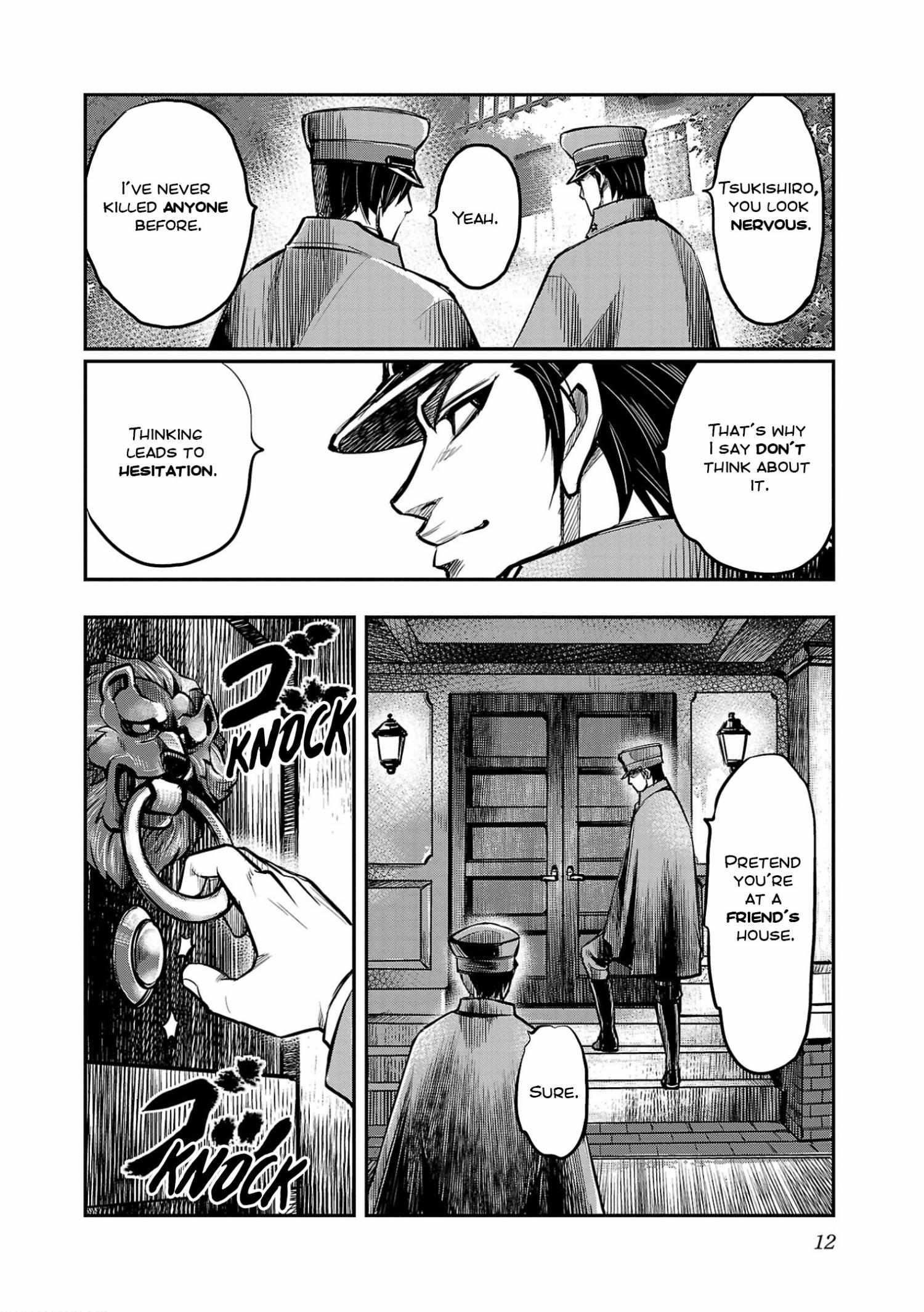 Golden Bat – A Mysterious Story Of The Taisho Era’s Skull Chapter 1 - Page 12