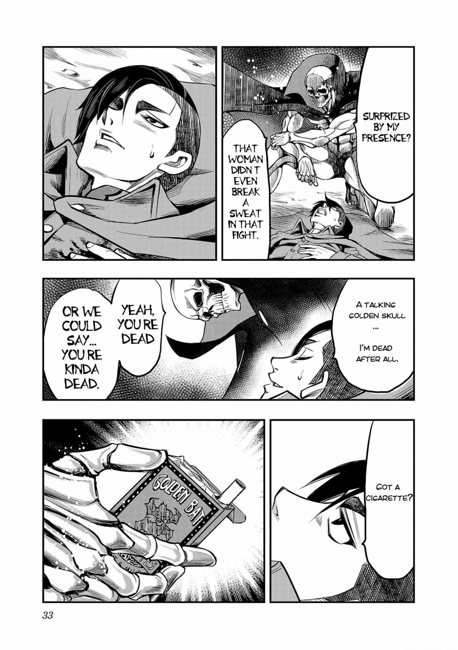Golden Bat – A Mysterious Story Of The Taisho Era’s Skull Chapter 1 - Page 33