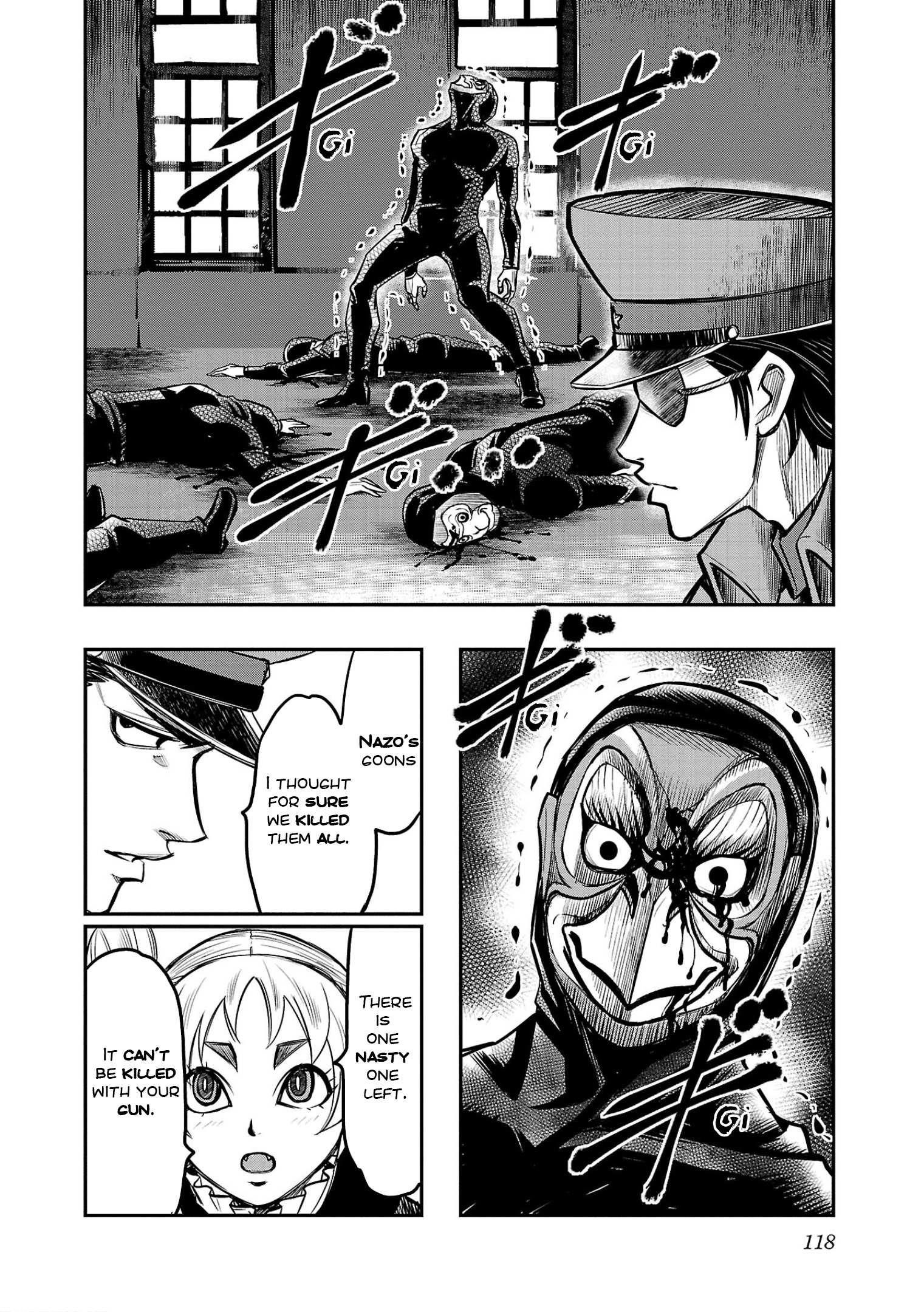 Golden Bat – A Mysterious Story Of The Taisho Era’s Skull Chapter 4 - Page 8