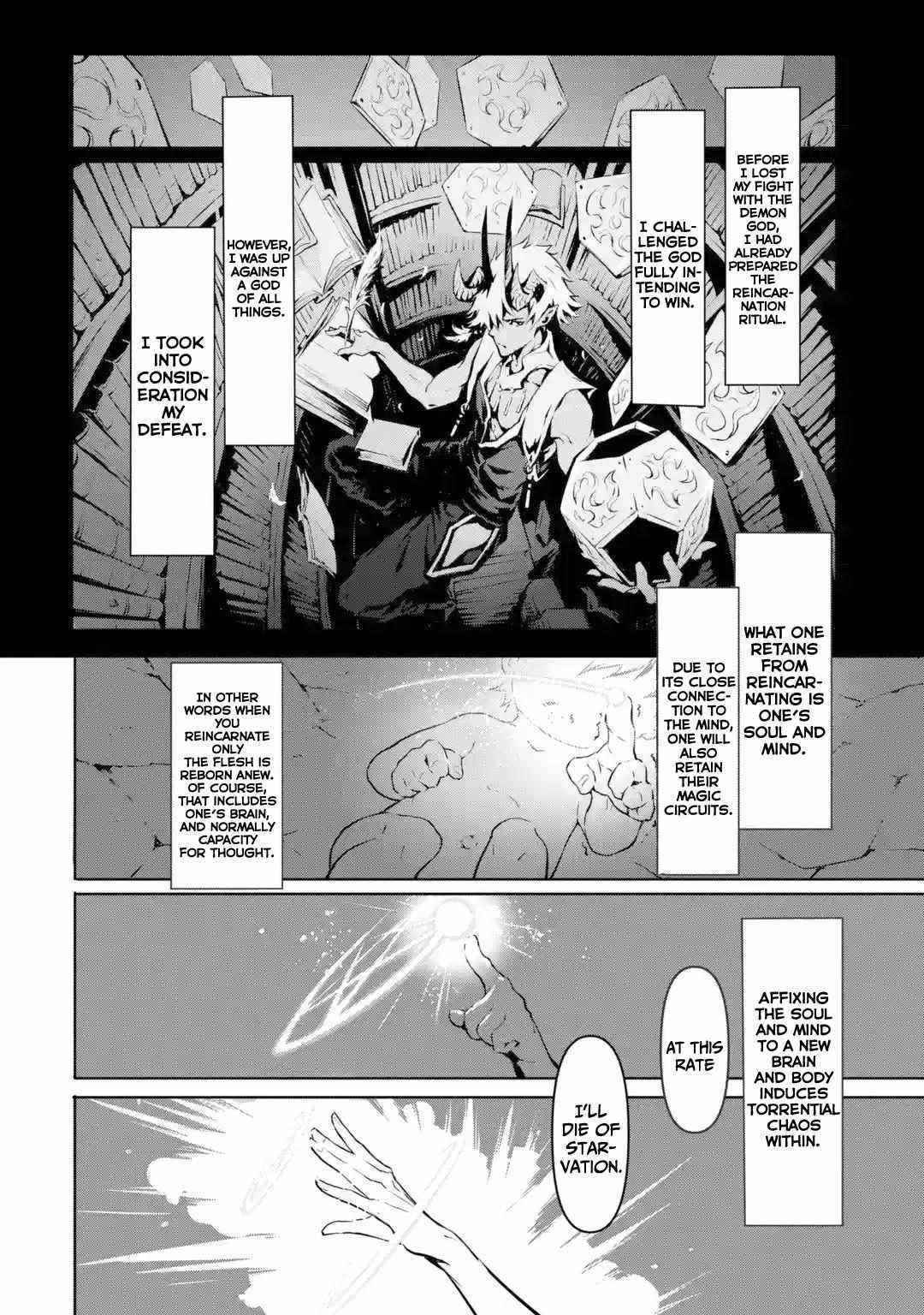 Kamigoroshi no Maou Saijyaku Shuzoku ni Tensei shi Shijyou Saikyou ni naru Chapter 1.3 - Page 2