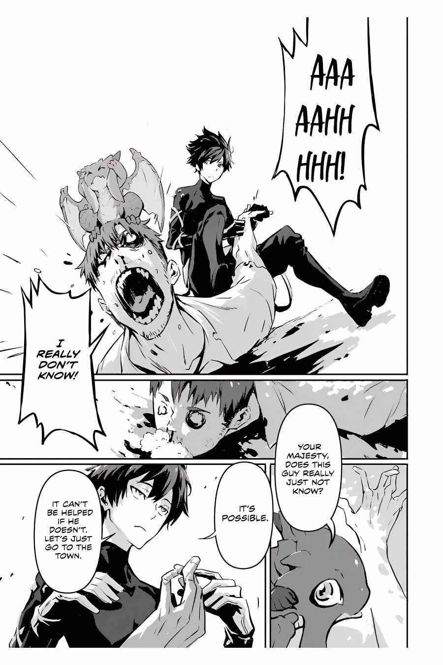 Kamigoroshi no Maou Saijyaku Shuzoku ni Tensei shi Shijyou Saikyou ni naru Chapter 4.1 - Page 3