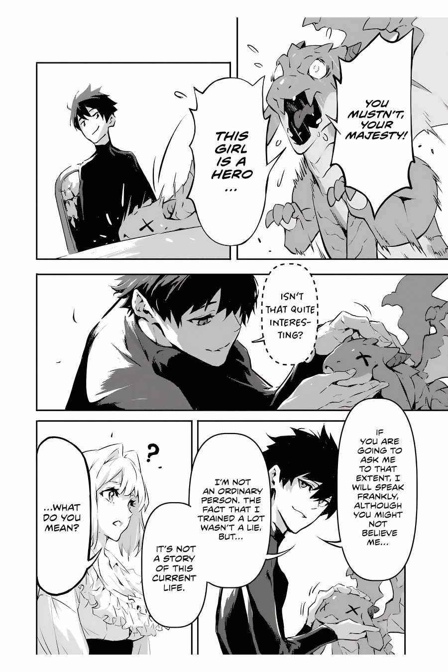 Kamigoroshi no Maou Saijyaku Shuzoku ni Tensei shi Shijyou Saikyou ni naru Chapter 4.4 - Page 1