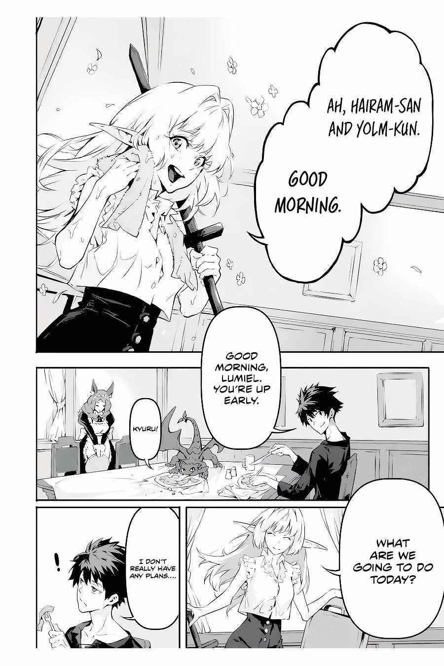 Kamigoroshi no Maou Saijyaku Shuzoku ni Tensei shi Shijyou Saikyou ni naru Chapter 5.1 - Page 5