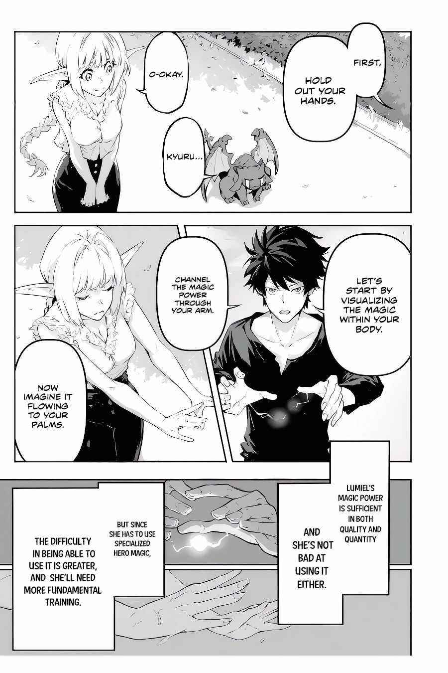 Kamigoroshi no Maou Saijyaku Shuzoku ni Tensei shi Shijyou Saikyou ni naru Chapter 5.1 - Page 8