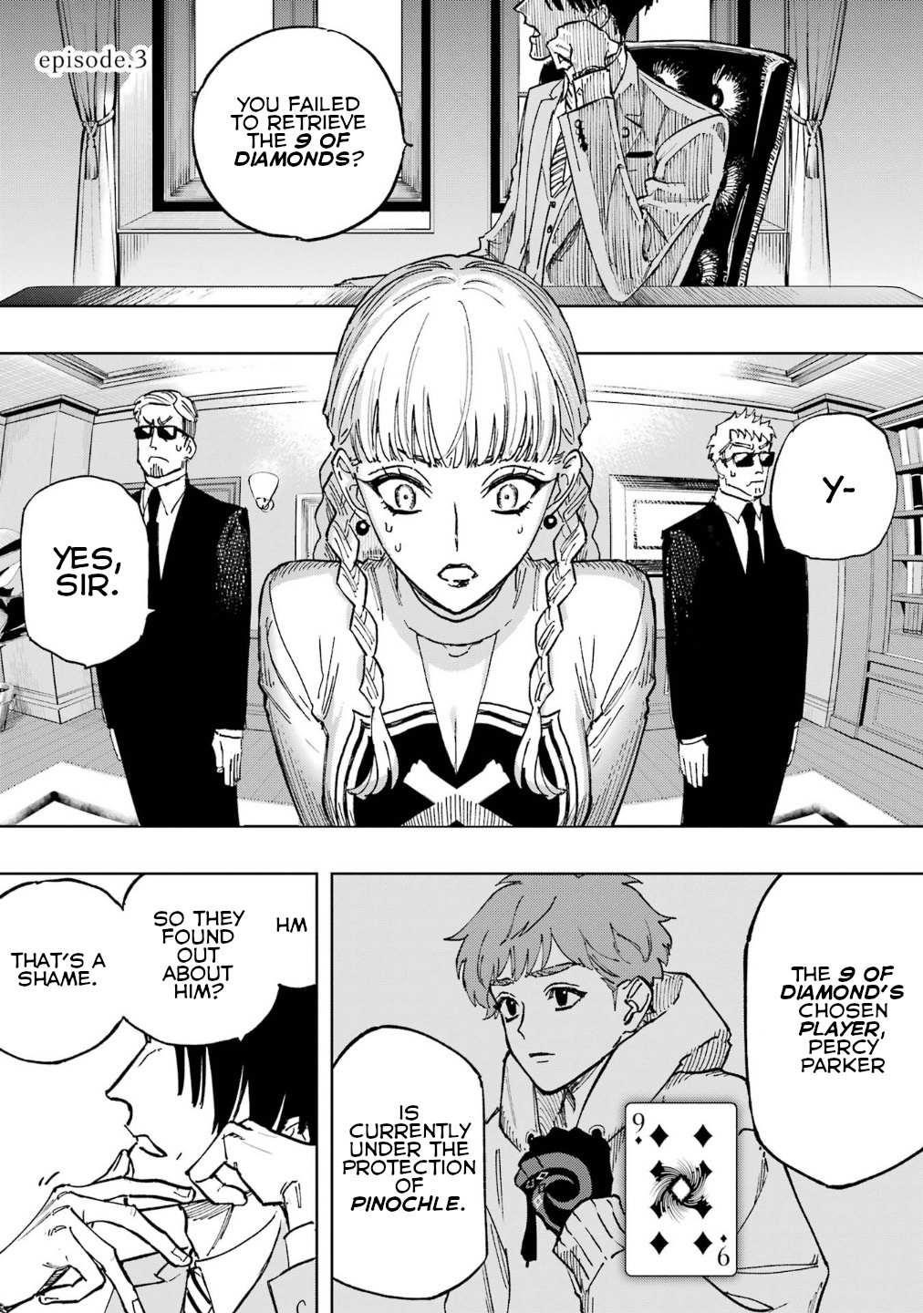 High Card -♢9 No Mercy Chapter 3 - Page 1