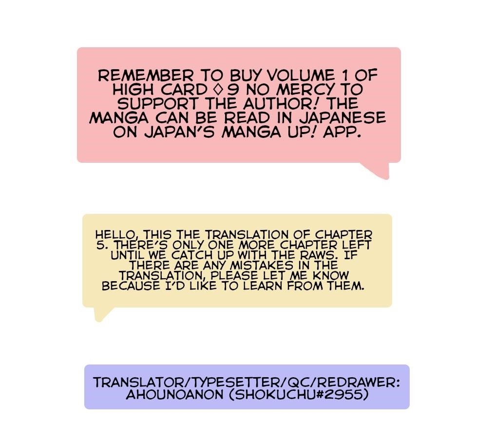 High Card -♢9 No Mercy Chapter 5 - Page 35