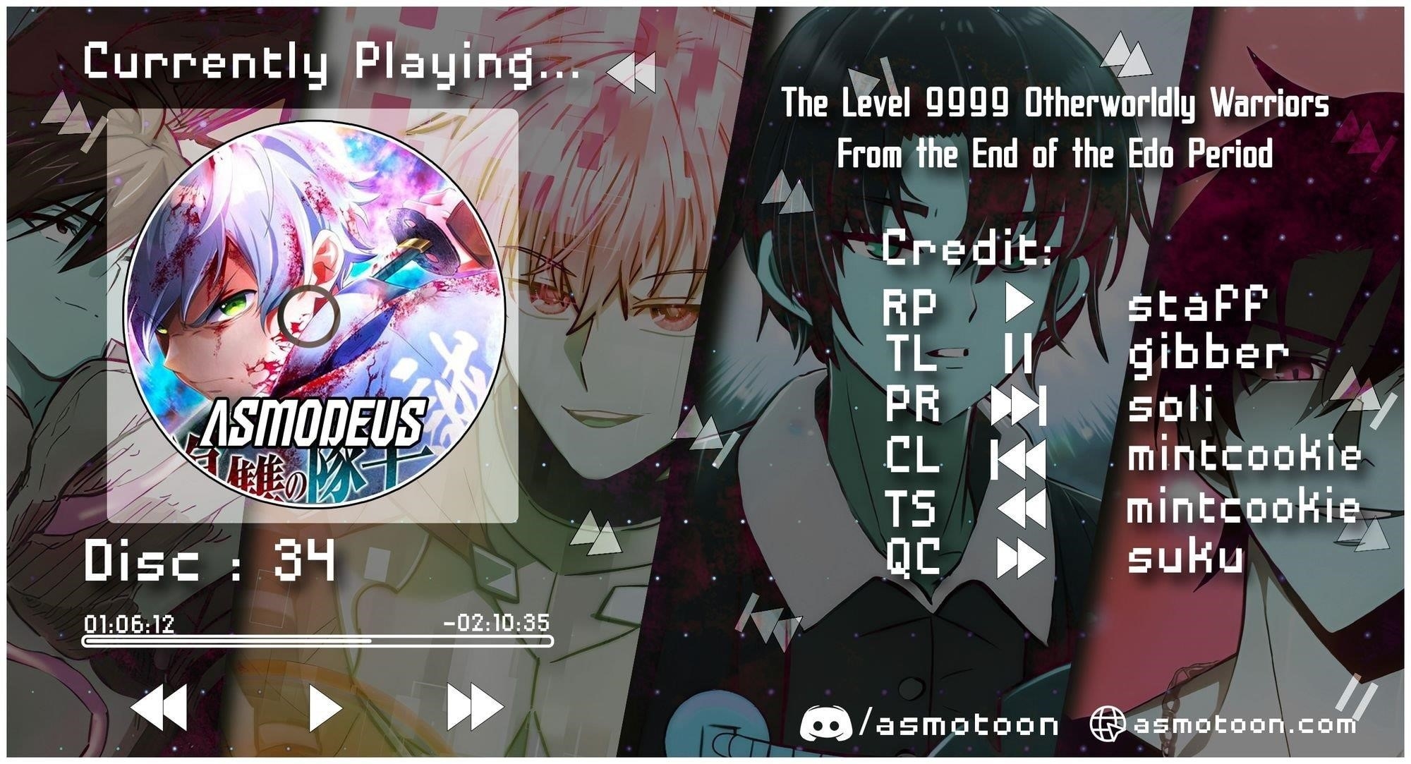 Fukushuu no Taishi – Level 9999 no Bakumatsu Isekai Tensei Chapter 34 - Page 1