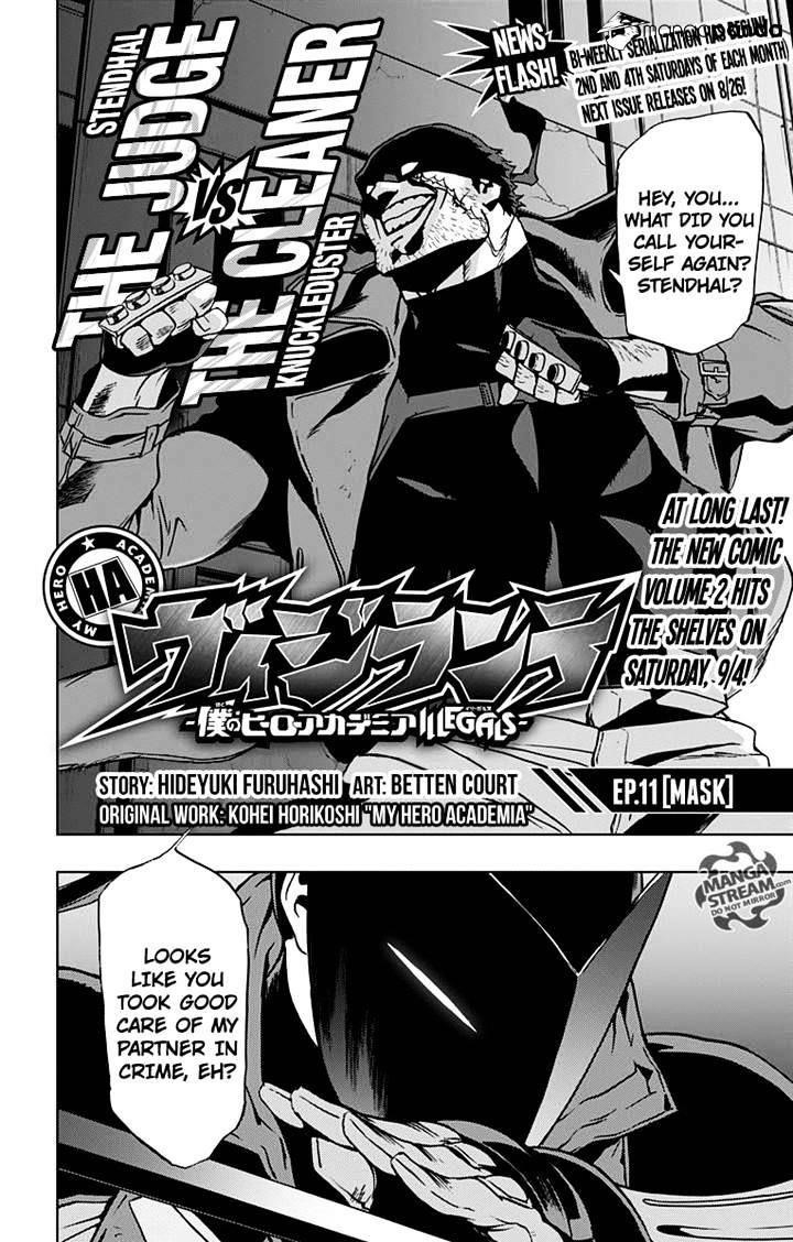 Vigilante: Boku No Hero Academia Illegals Chapter 11 - Page 2