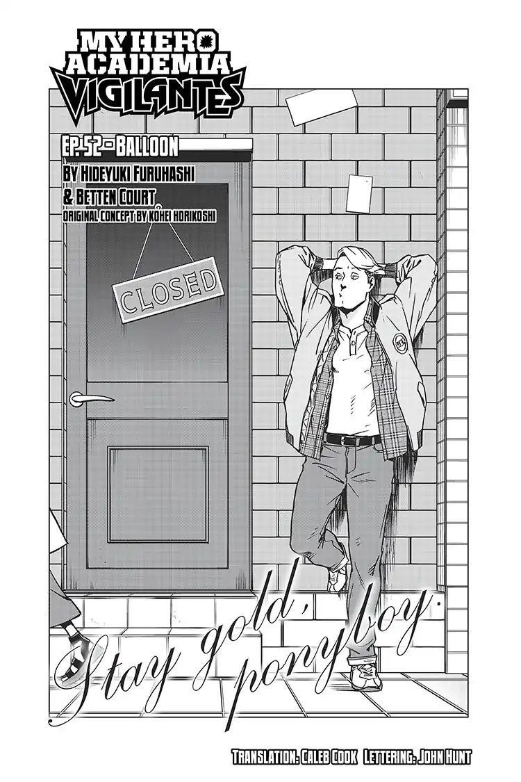 Vigilante: Boku No Hero Academia Illegals Chapter 52 - Page 1