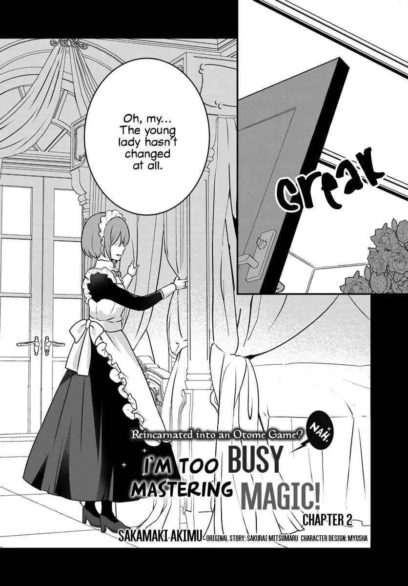 Reincarnated Into An Otome Game? Nah, I’m Too Busy Mastering Magic! Chapter 2.1 - Page 3