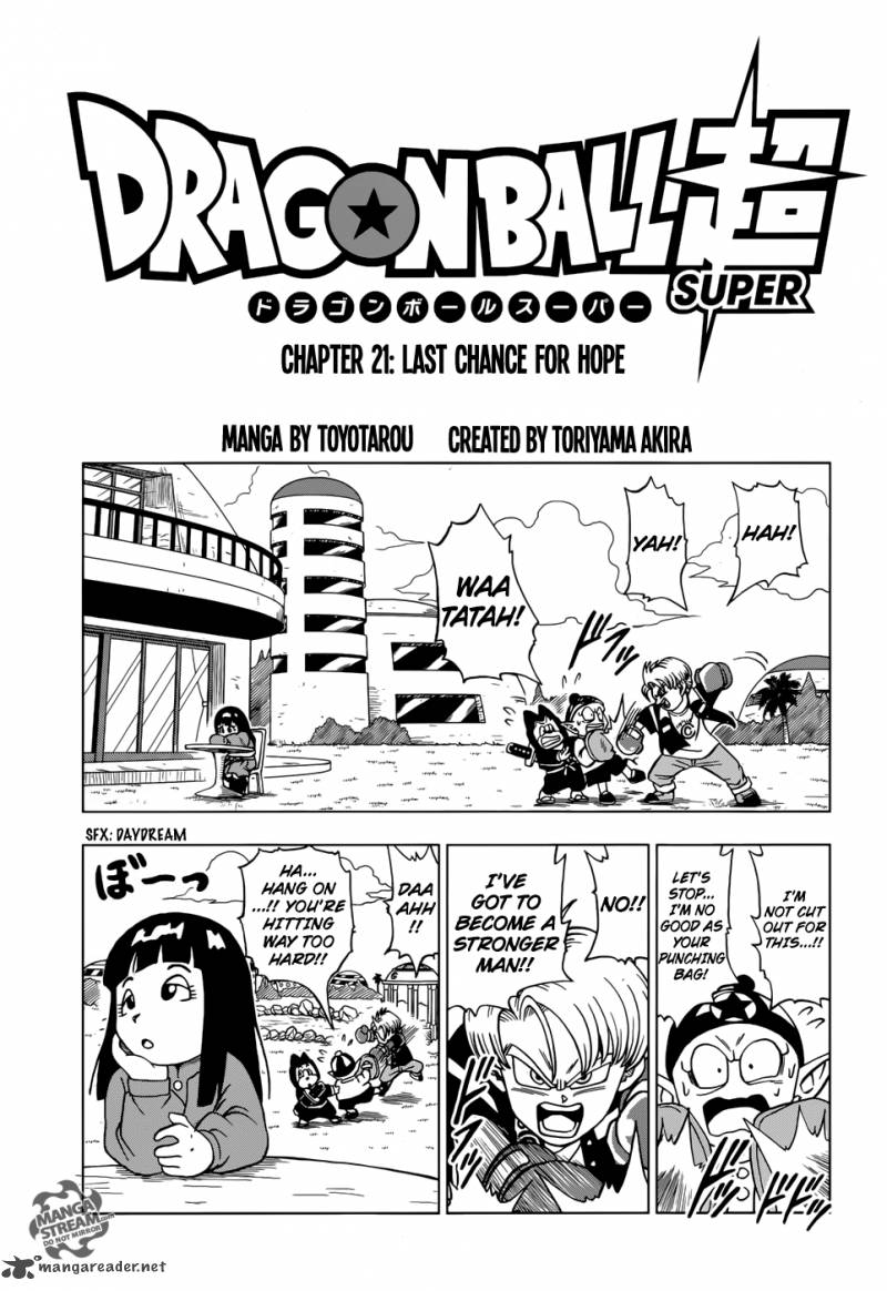 Dragon Ball Chou (Super) Chapter 21 - Page 1