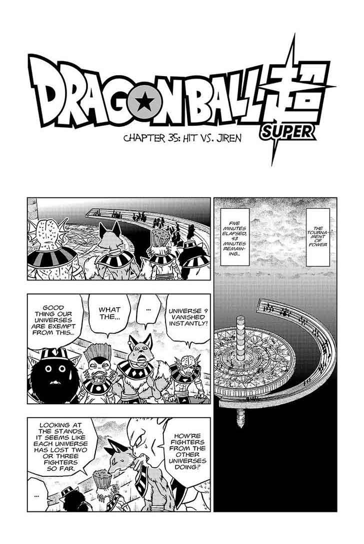 Dragon Ball Chou (Super) Chapter 35 - Page 1