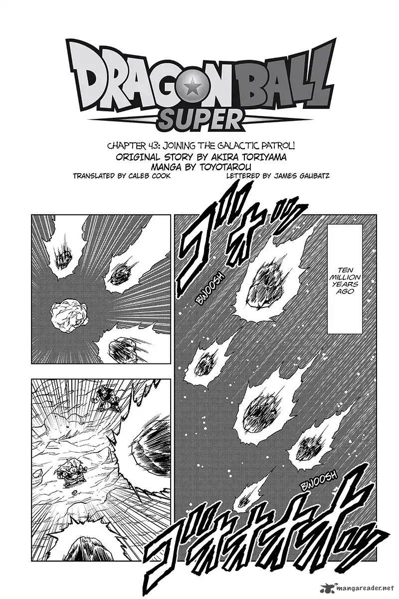 Dragon Ball Chou (Super) Chapter 43 - Page 1