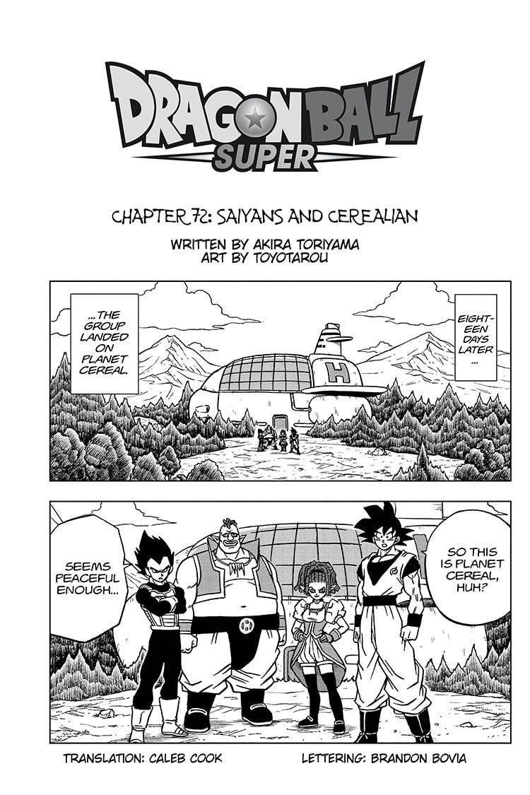 Dragon Ball Chou (Super) Chapter 72 - Page 1