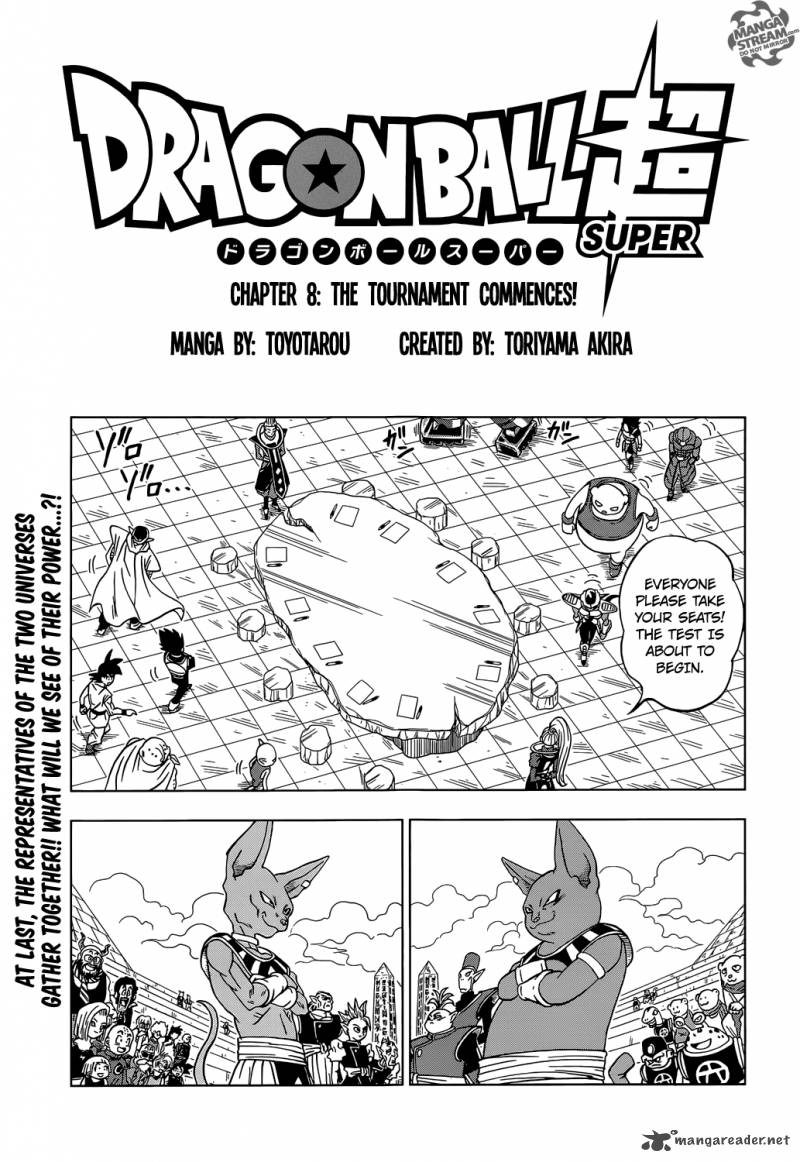 Dragon Ball Chou (Super) Chapter 8 - Page 1
