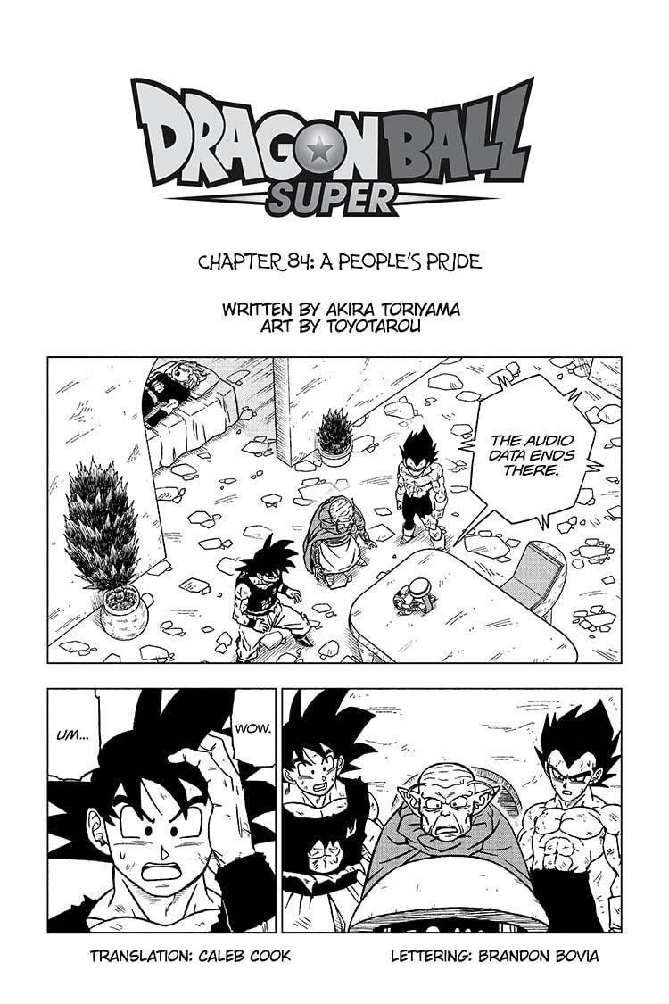 Dragon Ball Chou (Super) Chapter 84 - Page 1