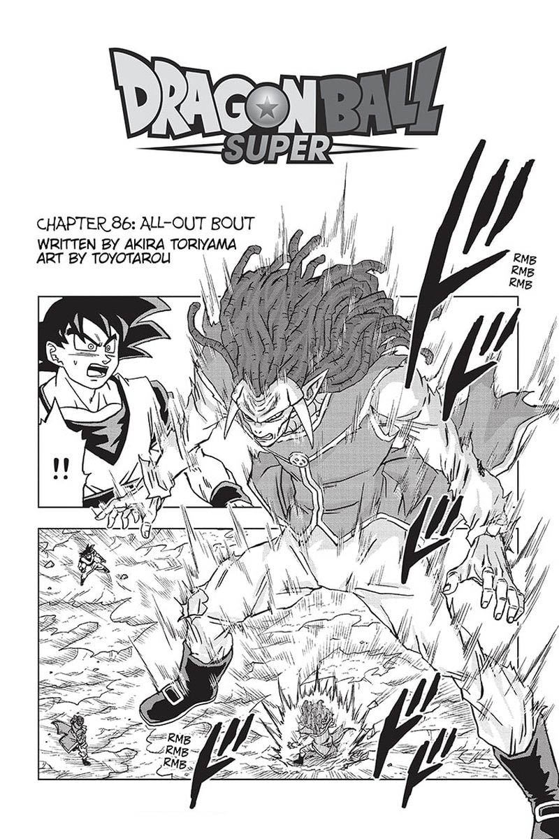 Dragon Ball Chou (Super) Chapter 86 - Page 1