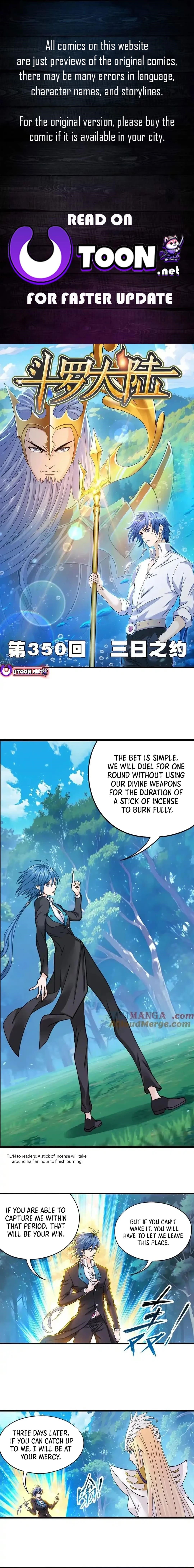 Soul Land Chapter 350.1 - Page 1