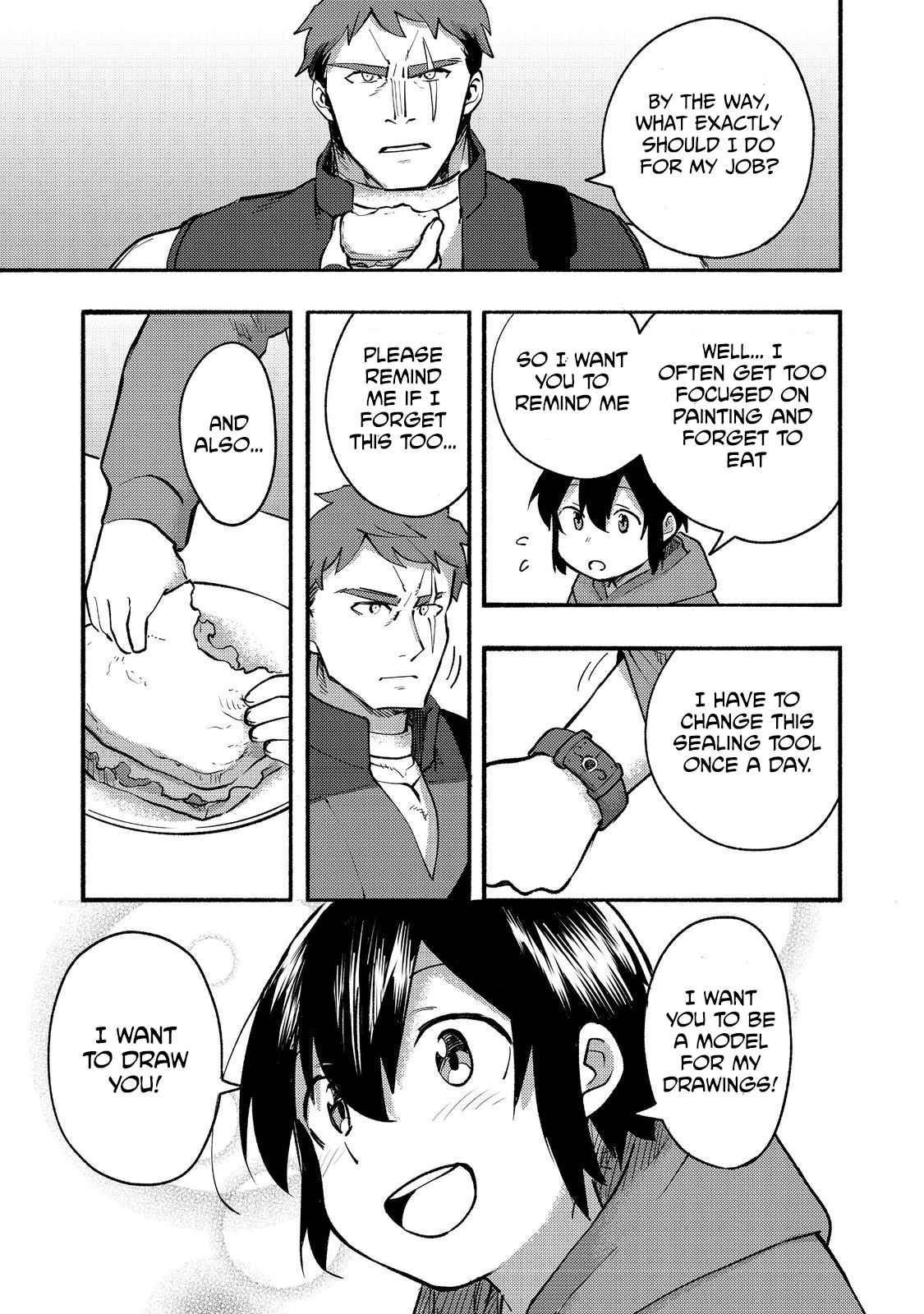 Kyou mo E ni Kaita Mochi ga Umai Chapter 11 - Page 37