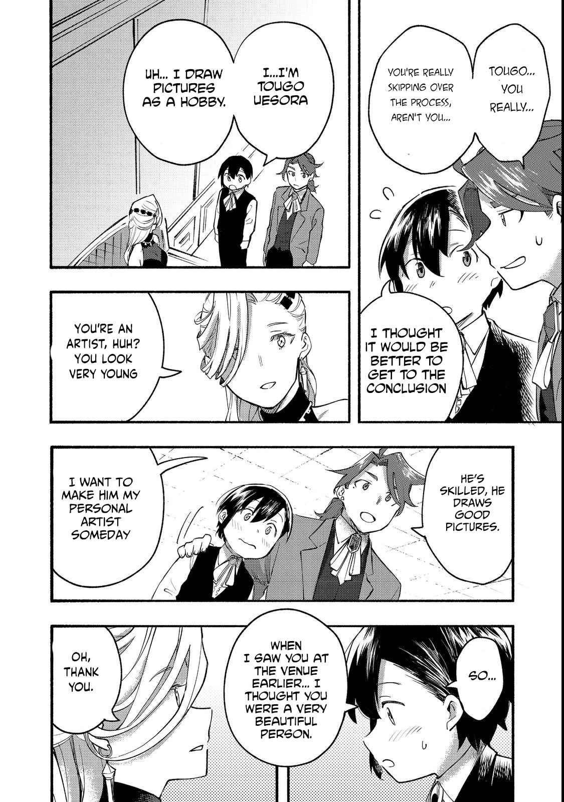 Kyou mo E ni Kaita Mochi ga Umai Chapter 13 - Page 35