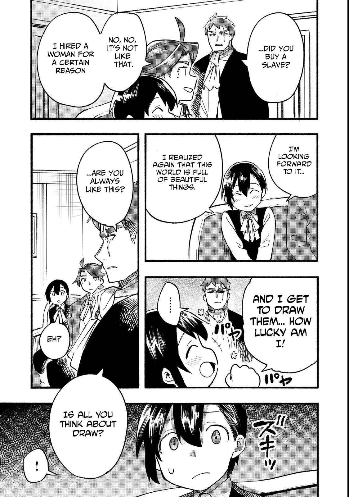 Kyou mo E ni Kaita Mochi ga Umai Chapter 14 - Page 13