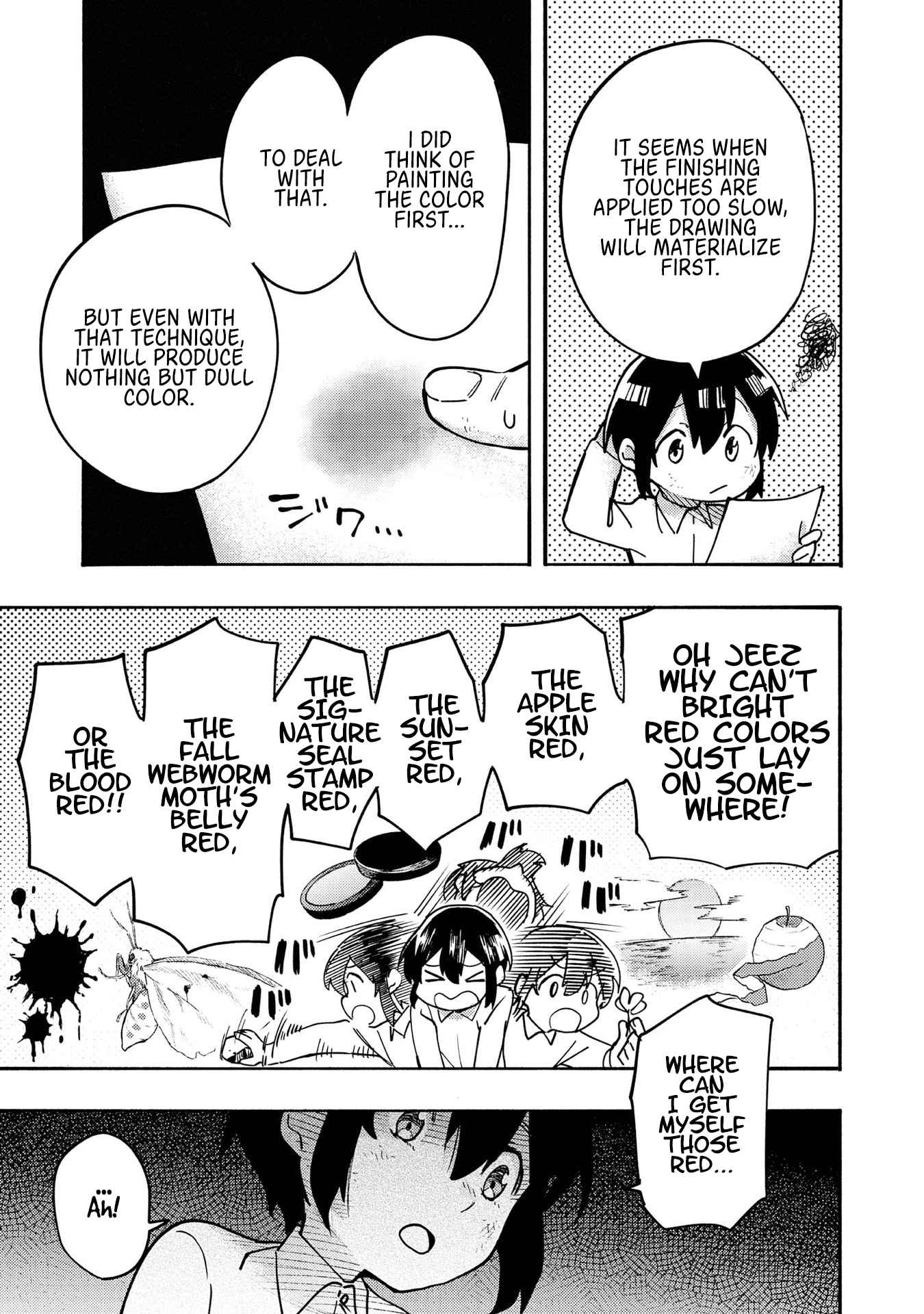 Kyou mo E ni Kaita Mochi ga Umai Chapter 2 - Page 11