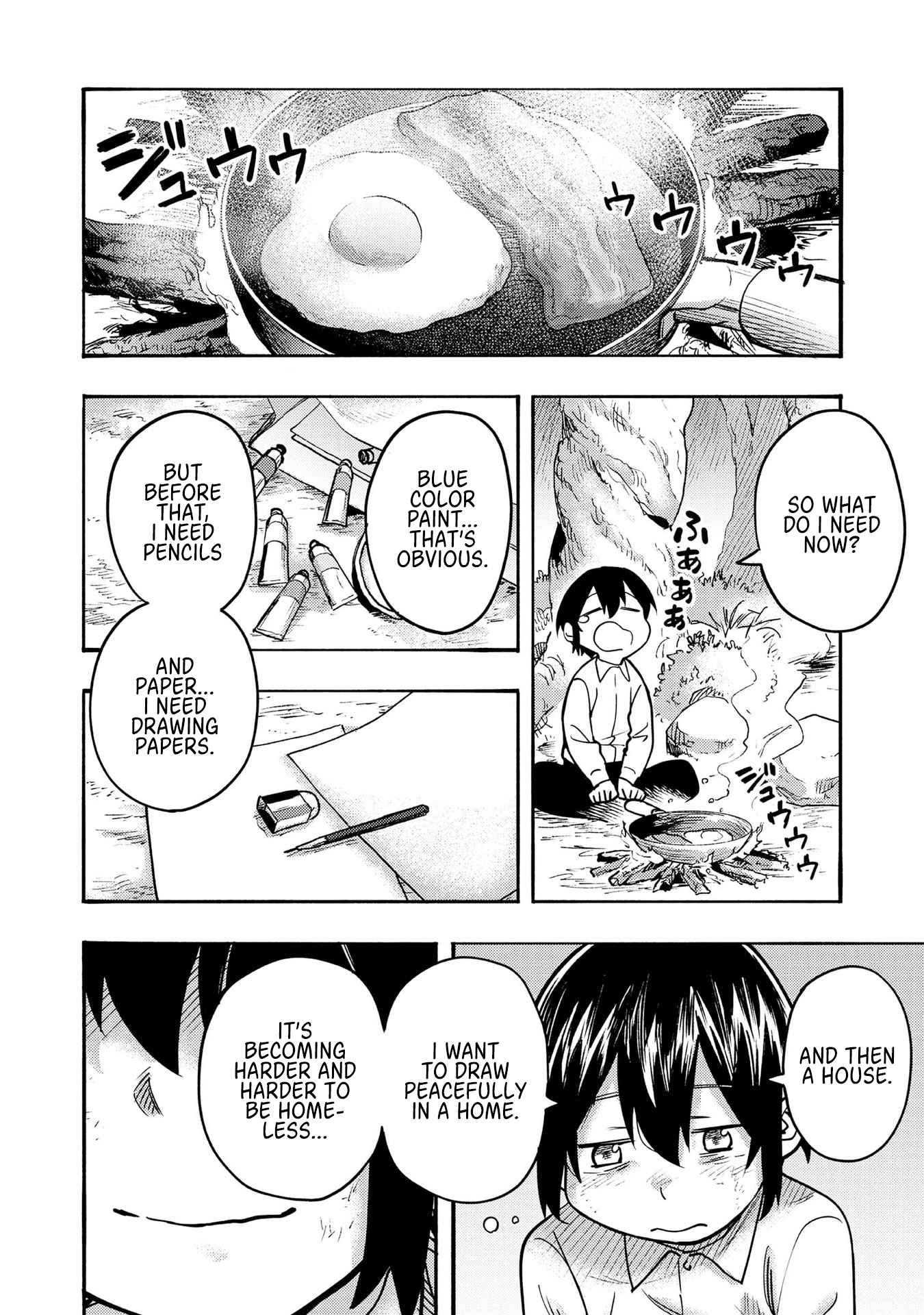 Kyou mo E ni Kaita Mochi ga Umai Chapter 2 - Page 35