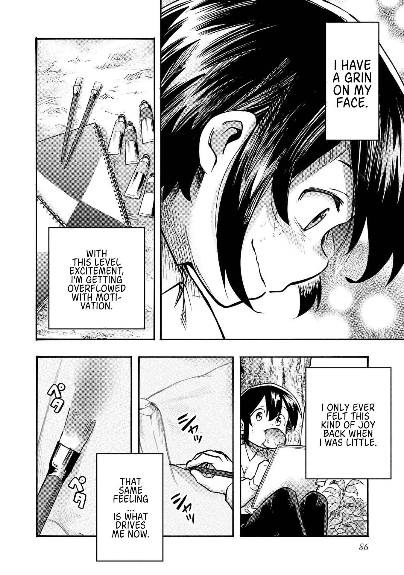 Kyou mo E ni Kaita Mochi ga Umai Chapter 2 - Page 37
