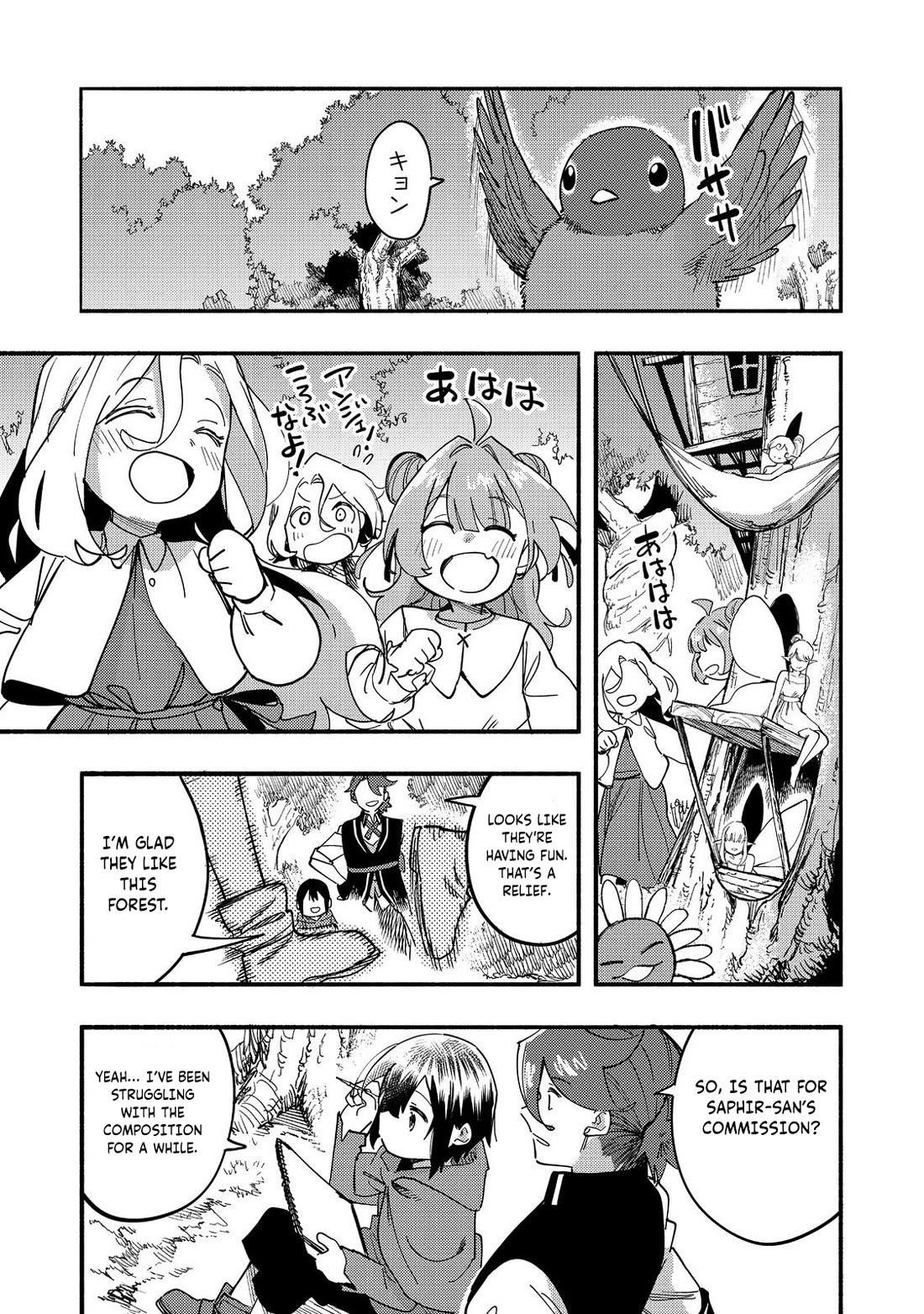 Kyou mo E ni Kaita Mochi ga Umai Chapter 27 - Page 36