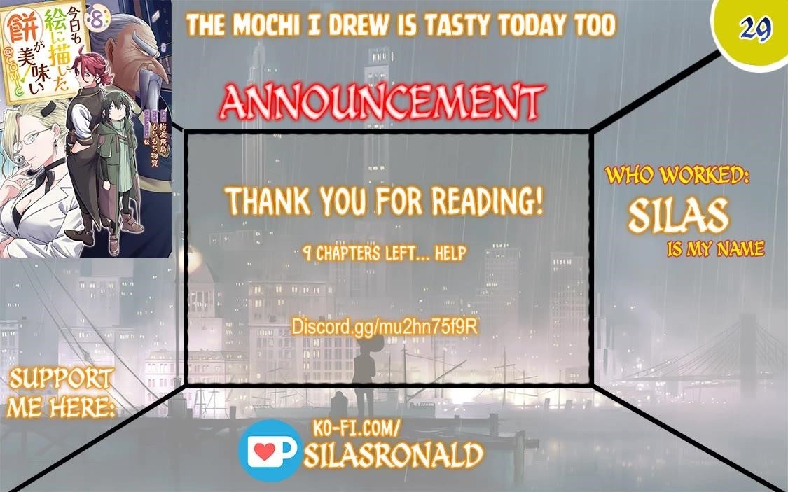 Kyou mo E ni Kaita Mochi ga Umai Chapter 29 - Page 1