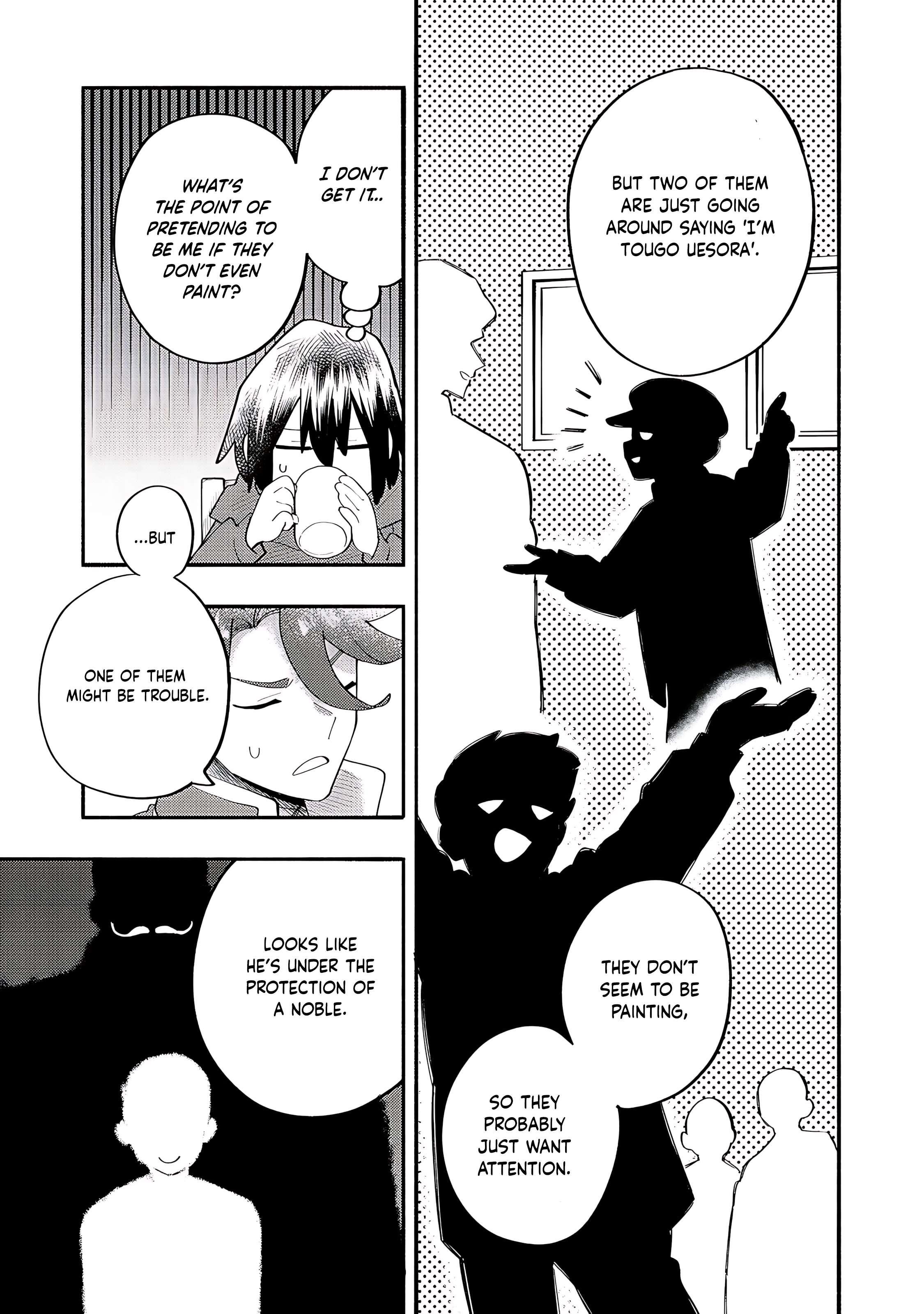 Kyou mo E ni Kaita Mochi ga Umai Chapter 38 - Page 11