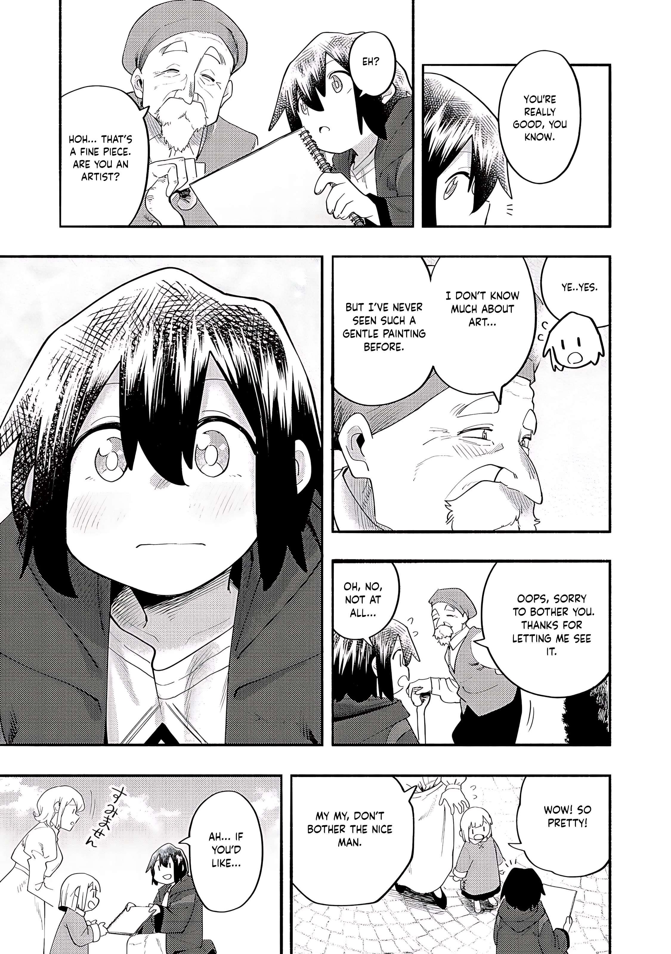 Kyou mo E ni Kaita Mochi ga Umai Chapter 38 - Page 17