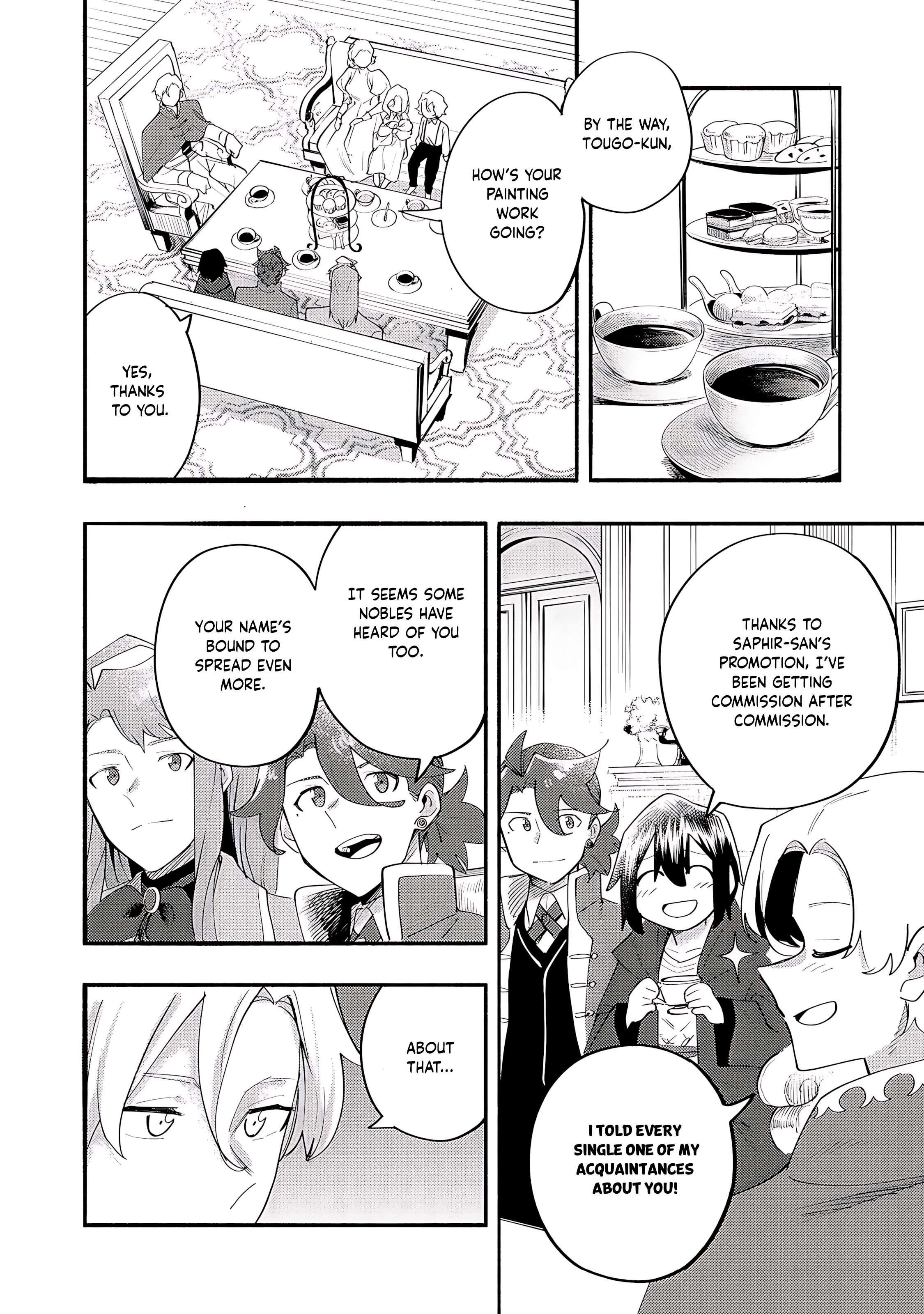 Kyou mo E ni Kaita Mochi ga Umai Chapter 38 - Page 8