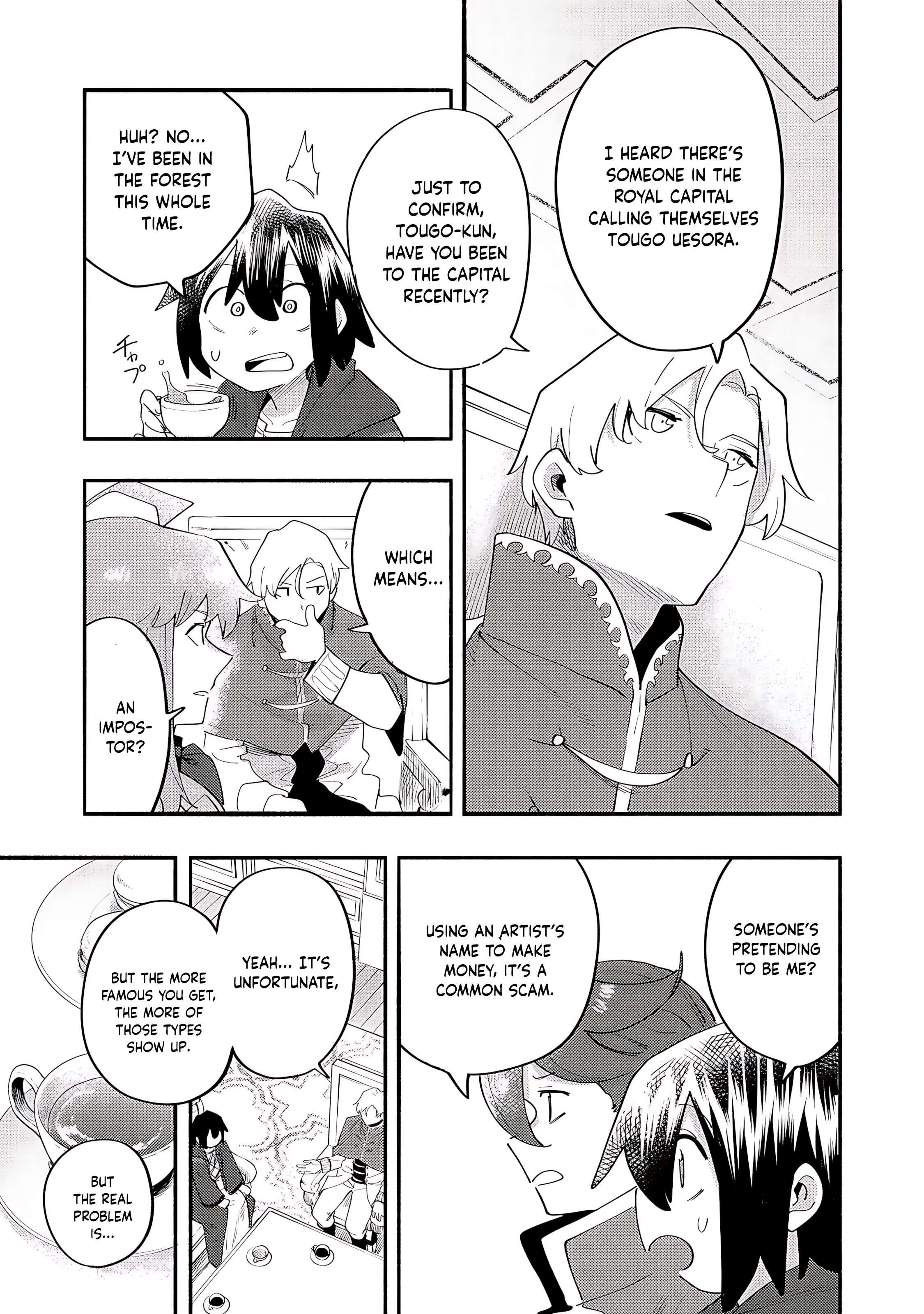 Kyou mo E ni Kaita Mochi ga Umai Chapter 38 - Page 9