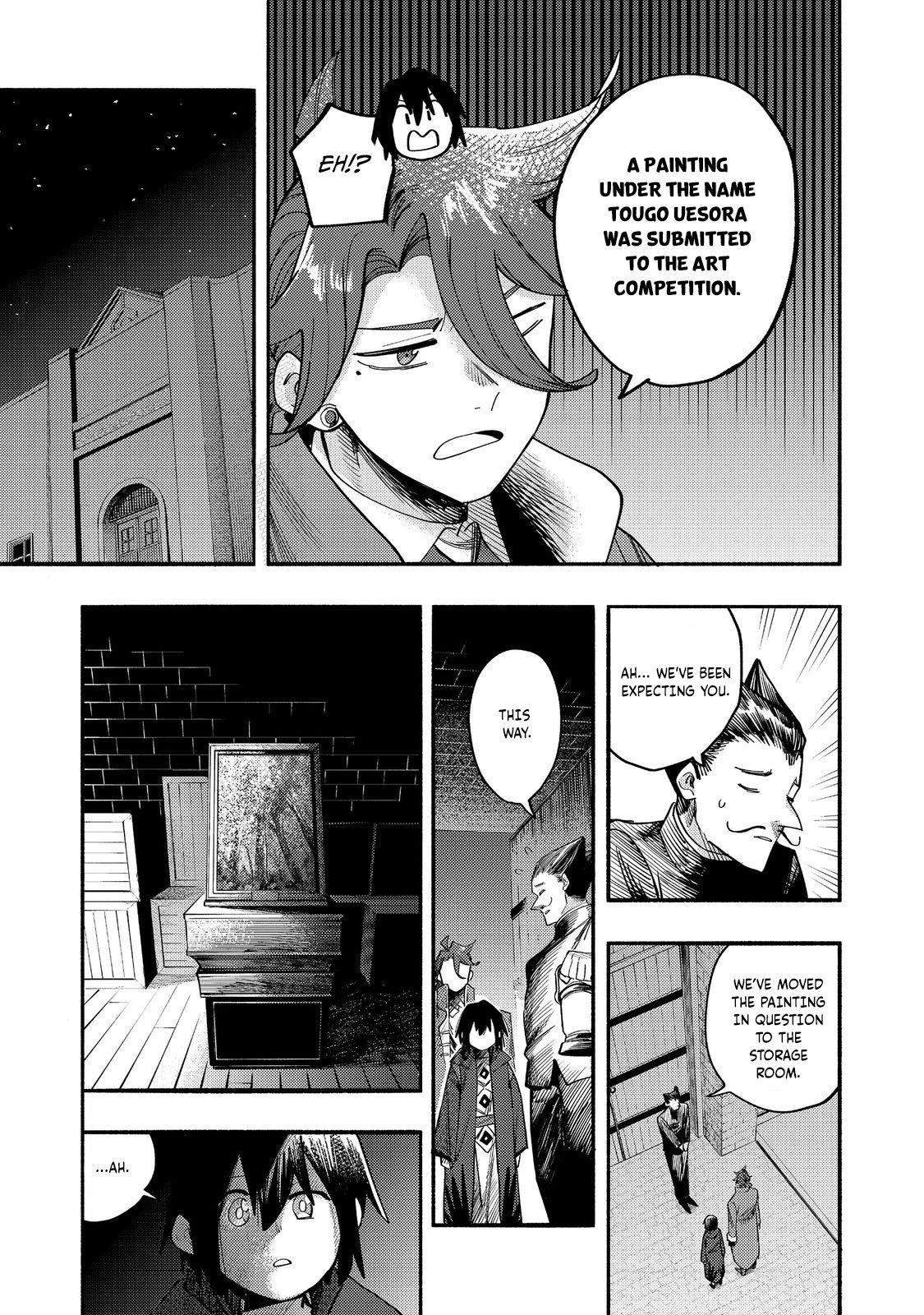 Kyou mo E ni Kaita Mochi ga Umai Chapter 39 - Page 24