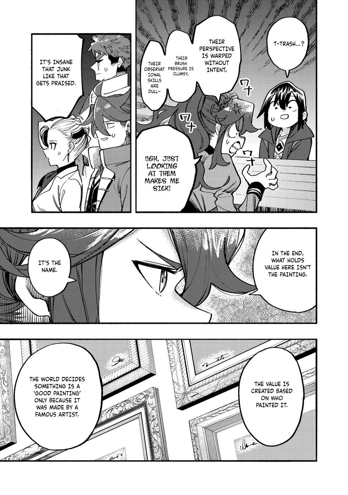 Kyou mo E ni Kaita Mochi ga Umai Chapter 40 - Page 10