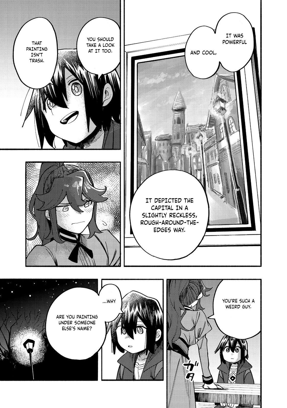 Kyou mo E ni Kaita Mochi ga Umai Chapter 40 - Page 12